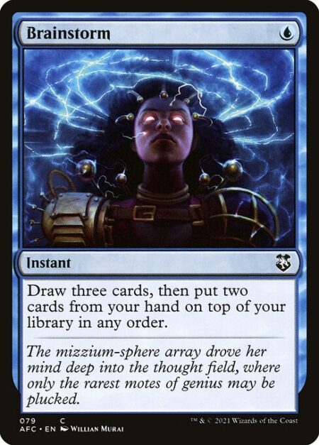 Brainstorm - Draw three cards