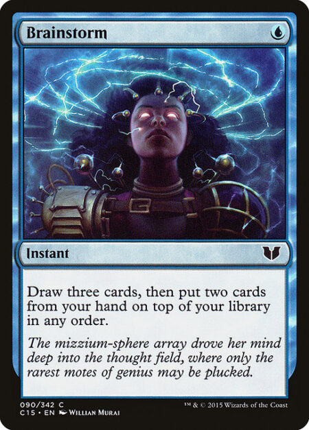 Brainstorm - Draw three cards