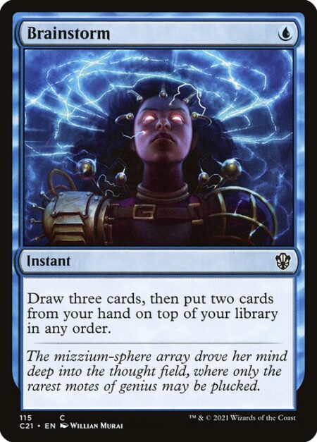 Brainstorm - Draw three cards