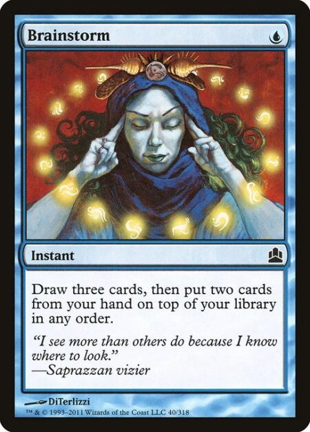 Brainstorm - Draw three cards