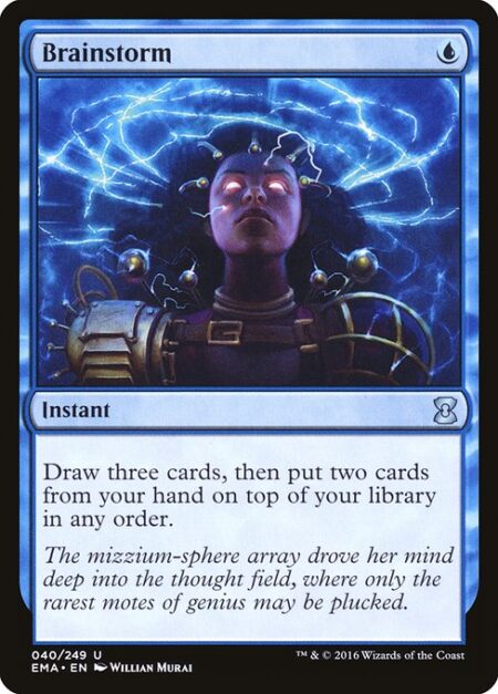 Brainstorm - Draw three cards