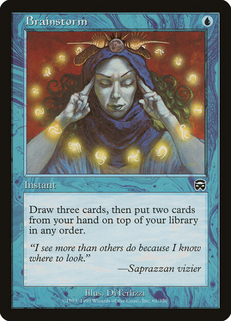 Brainstorm - Draw three cards