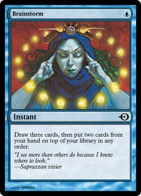 Brainstorm - Draw three cards