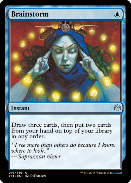 Brainstorm - Draw three cards