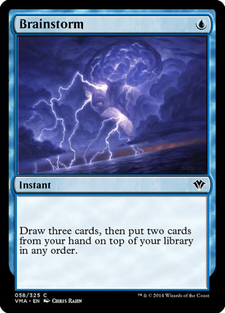 Brainstorm - Draw three cards