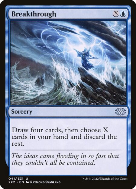 Breakthrough - Draw four cards