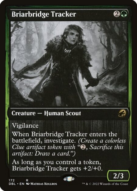 Briarbridge Tracker - Vigilance (Attacking doesn't cause this creature to tap.)