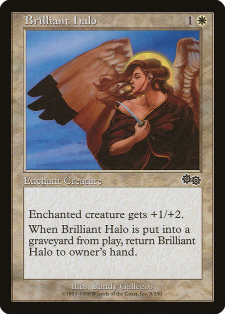 Brilliant Halo - Enchant creature