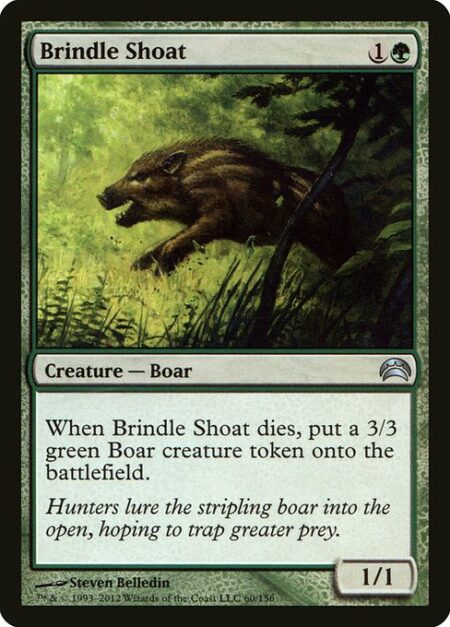 Brindle Shoat - When Brindle Shoat dies