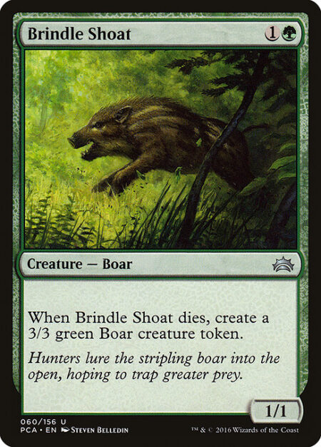 Brindle Shoat - When Brindle Shoat dies