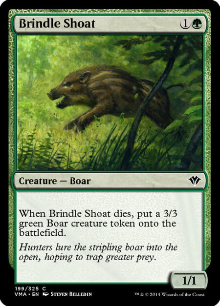 Brindle Shoat - When Brindle Shoat dies