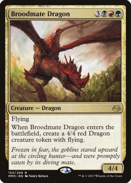 Broodmate Dragon - Flying