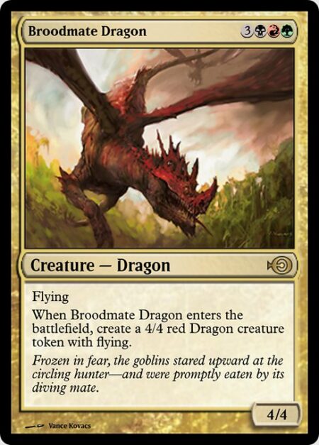 Broodmate Dragon - Flying