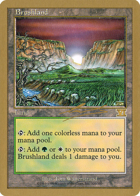 Brushland - {T}: Add {C}.