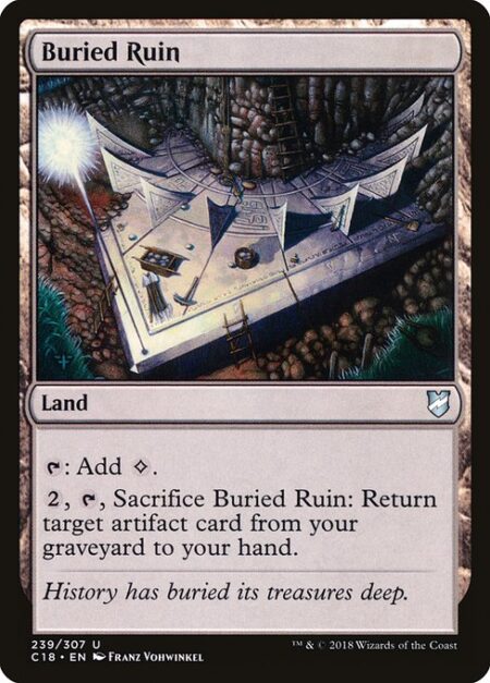 Buried Ruin - {T}: Add {C}.