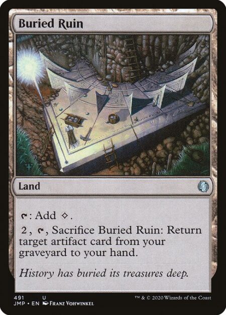 Buried Ruin - {T}: Add {C}.