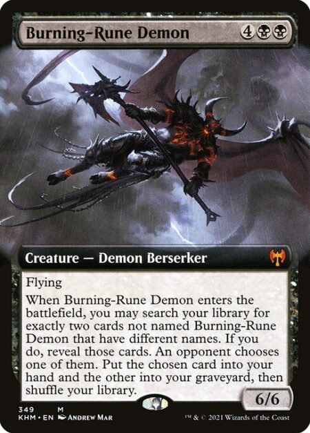 Burning-Rune Demon - Flying