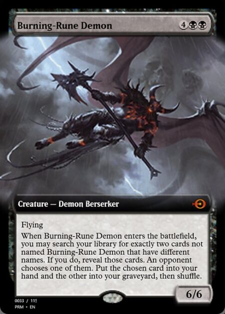 Burning-Rune Demon - Flying