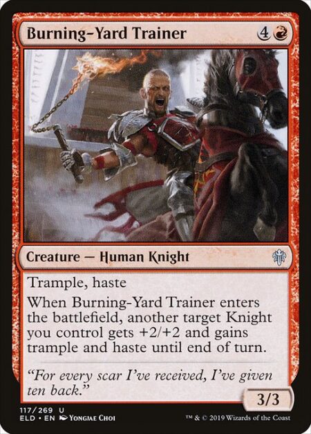 Burning-Yard Trainer - Trample