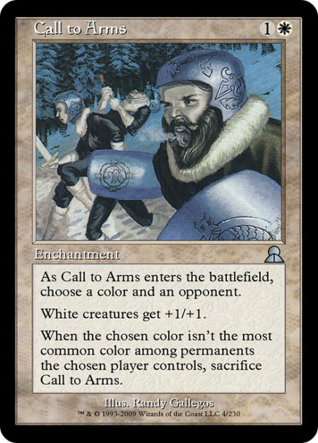 Call to Arms - As Call to Arms enters