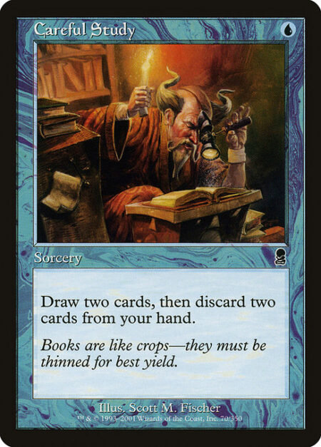 Careful Study - Draw two cards