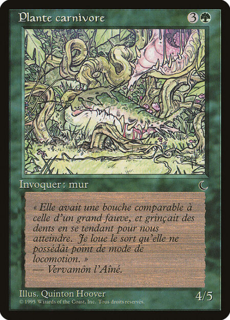 Carnivorous Plant - Defender