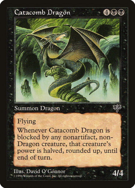 Catacomb Dragon - Flying
