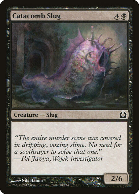 Catacomb Slug -