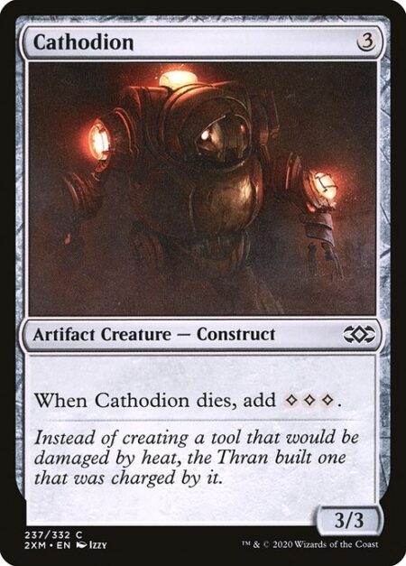 Cathodion - When Cathodion dies