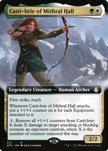 Catti-brie of Mithral Hall - First strike