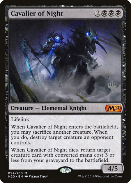 Cavalier of Night - Lifelink