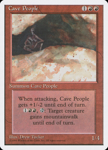 Cave People - Whenever Cave People attacks