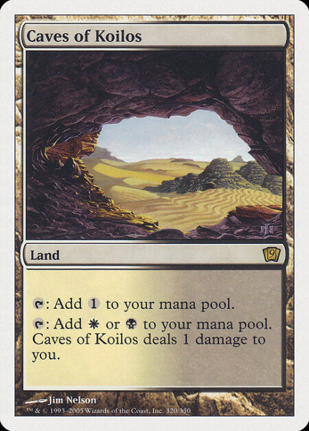 Caves of Koilos - {T}: Add {C}.