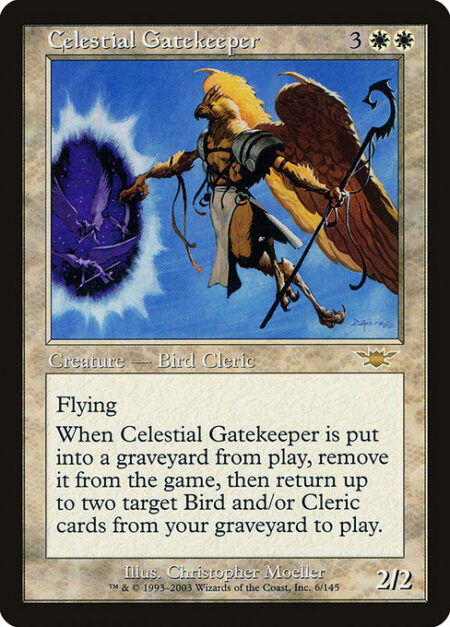 Celestial Gatekeeper - Flying