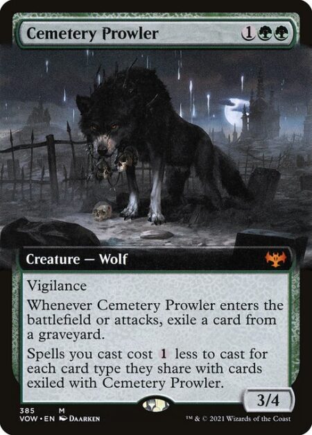 Cemetery Prowler - Vigilance