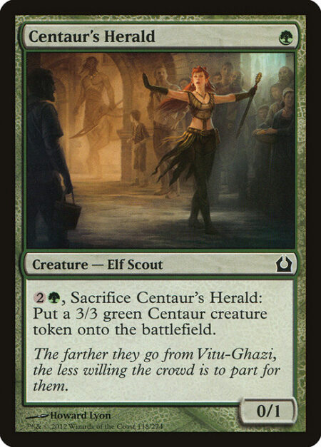 Centaur's Herald - {2}{G}