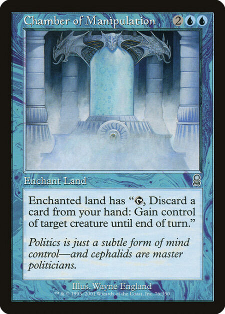 Chamber of Manipulation - Enchant land