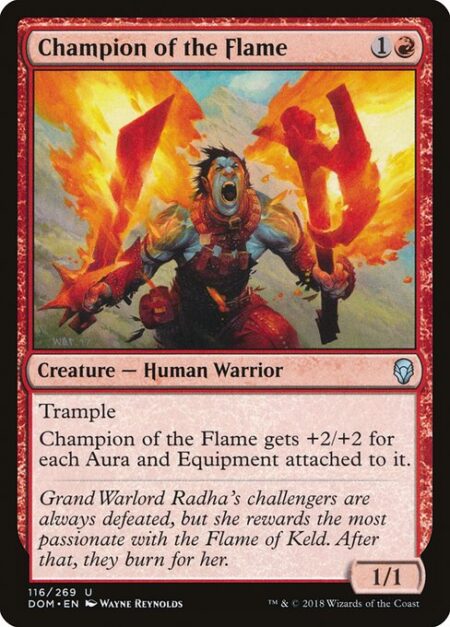 Champion of the Flame - Trample