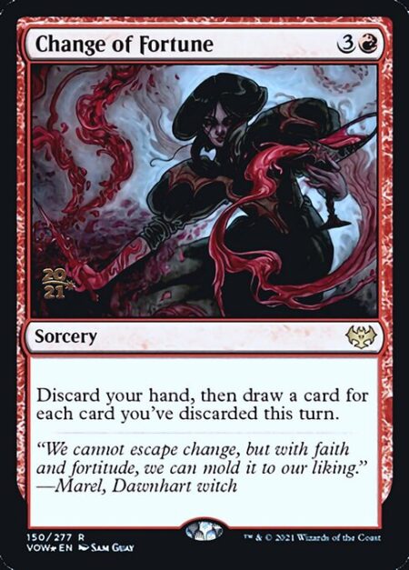 Change of Fortune - Discard your hand