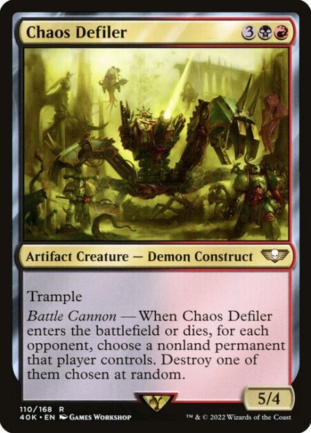 Chaos Defiler - Trample