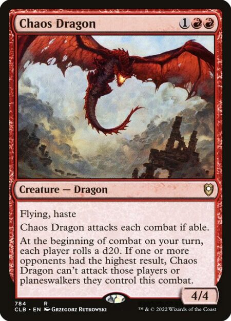 Chaos Dragon - Flying