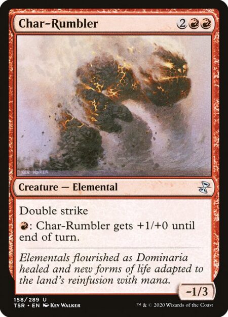 Char-Rumbler - Double strike