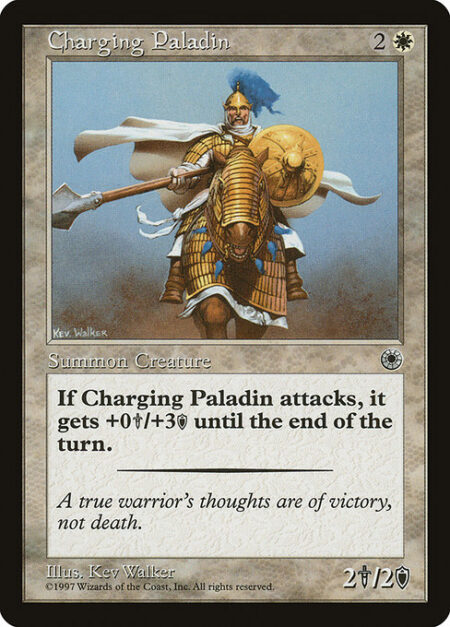 Charging Paladin - Whenever Charging Paladin attacks