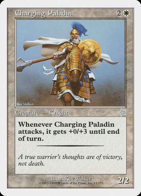 Charging Paladin - Whenever Charging Paladin attacks
