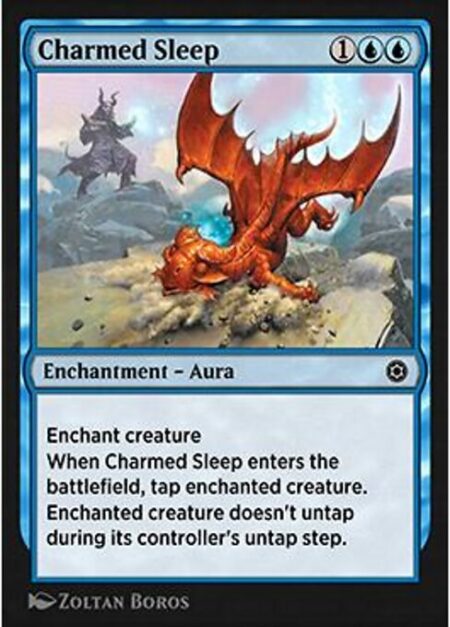 Charmed Sleep - Enchant creature