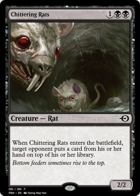 Chittering Rats - When Chittering Rats enters