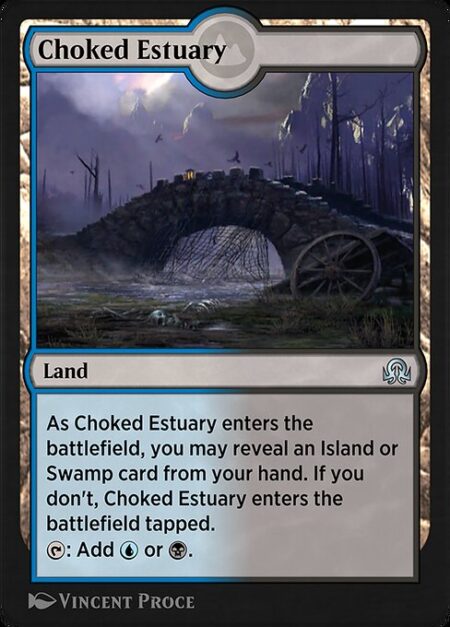 Choked Estuary - As Choked Estuary enters