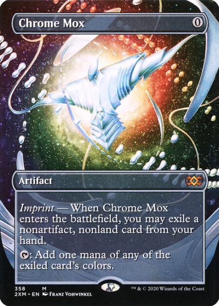 Chrome Mox - Imprint — When Chrome Mox enters the battlefield