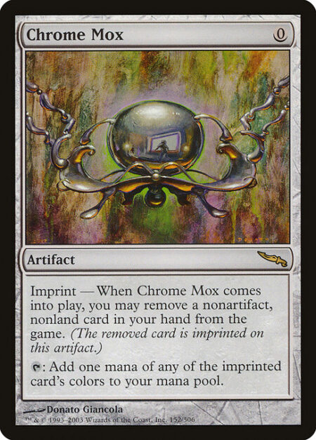 Chrome Mox - Imprint — When Chrome Mox enters