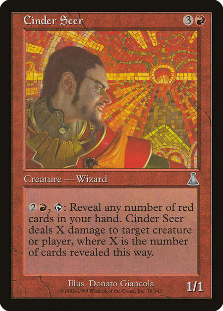 Cinder Seer - {2}{R}